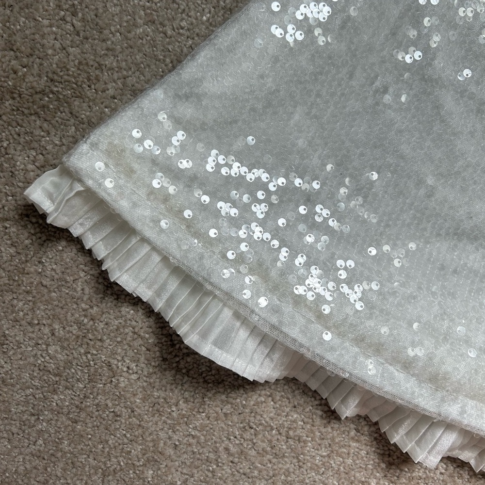 Bridal White Strapless Dress - Picture 3 of 3